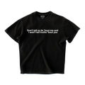 NO LIES NO TRUTH OVERSIZED T-SHIRT