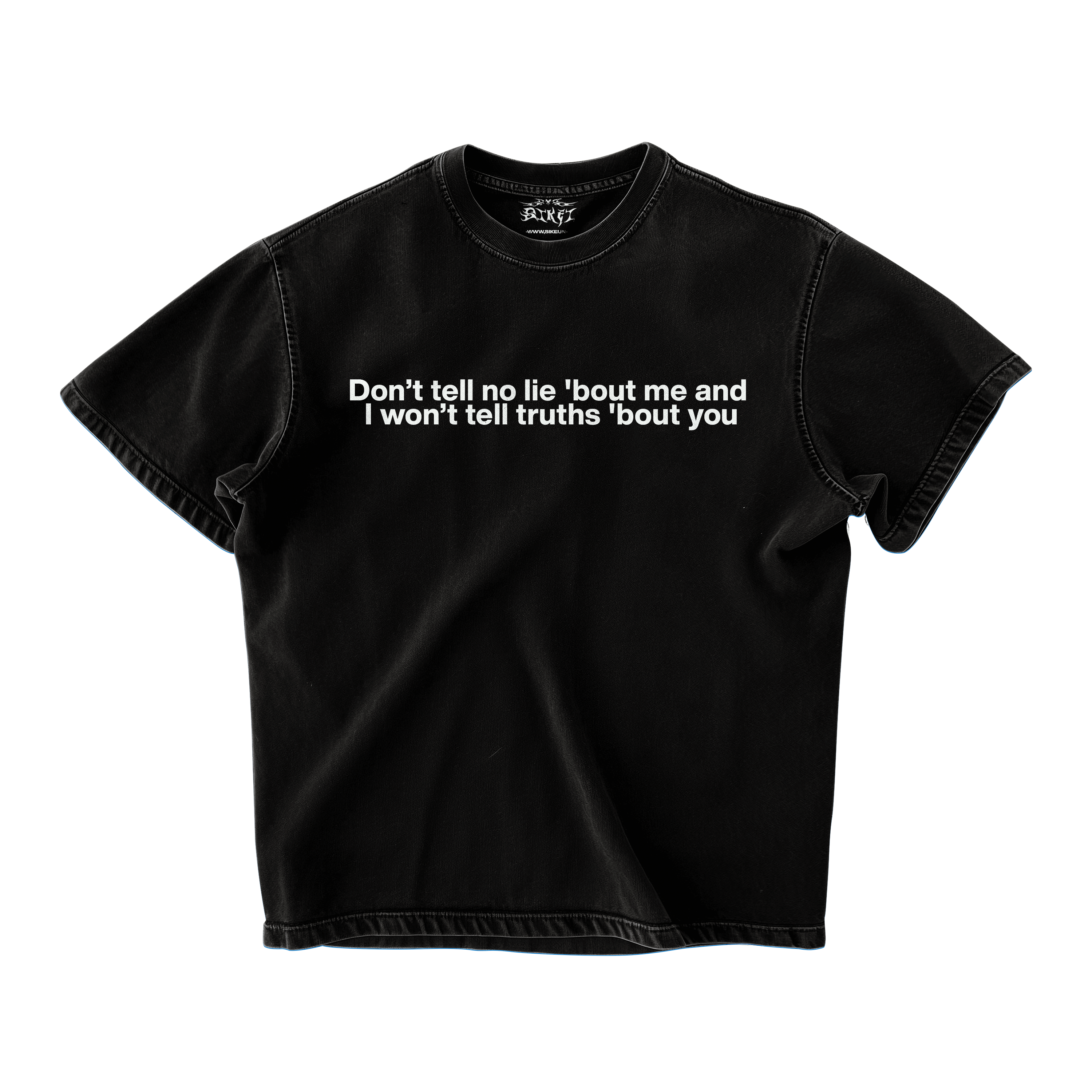 NO LIES NO TRUTH OVERSIZED T-SHIRT