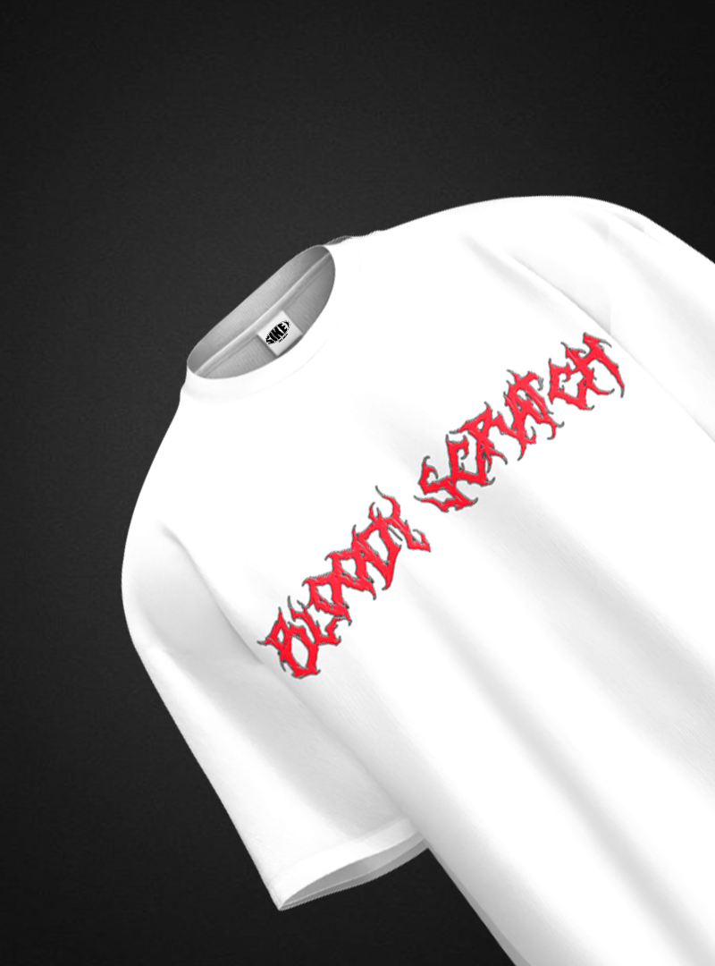 Bloody Scratch Oversized T-shirt