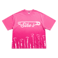 BUUBLEGUM CHAOS OMBRE OVERSIZED T-SHIRT