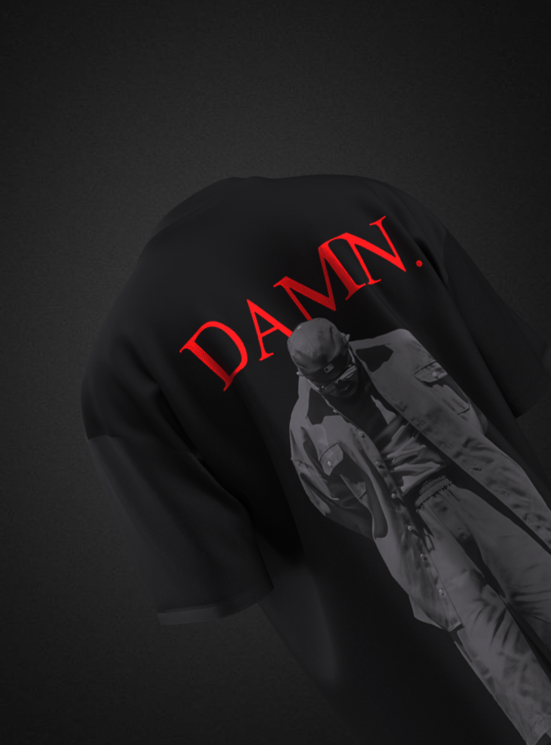 Damn. Kendrick Oversized T-shirt