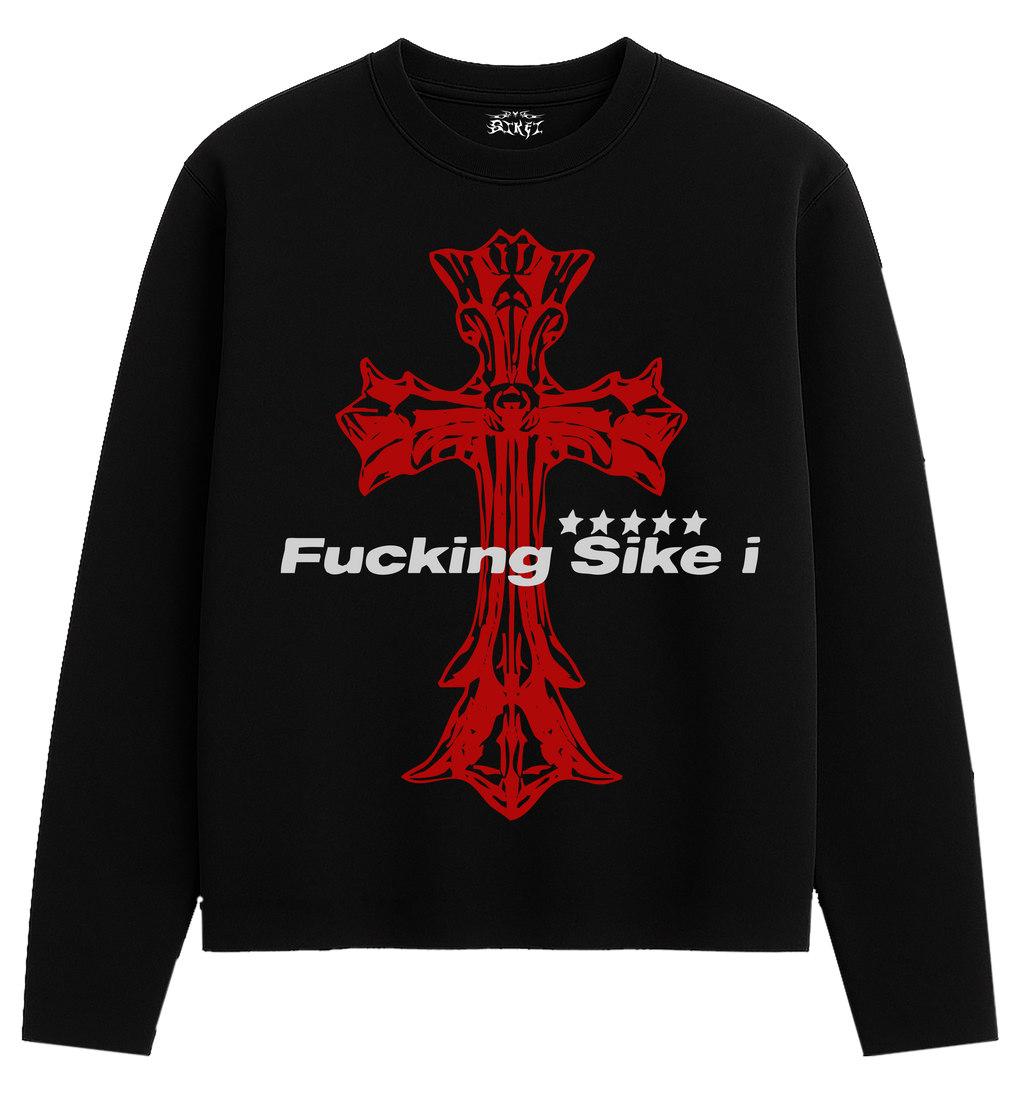 FUCKING SIKE I FULL SLEEVES T-SHIRT