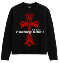 FUCKING SIKE I FULL SLEEVES T-SHIRT
