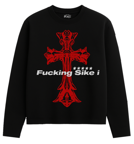 FUCKING SIKE I FULL SLEEVES T-SHIRT