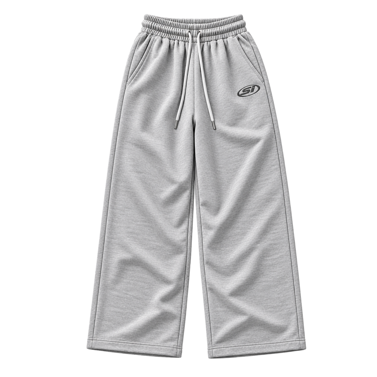 SIKE I GREY BAGGY SWEATPANTS