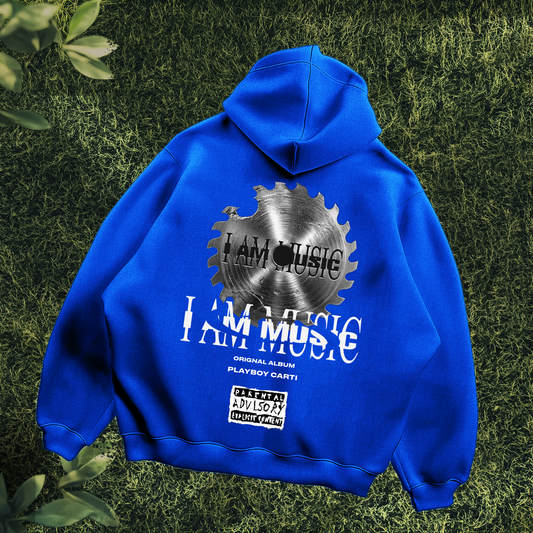 I AM MUSIC Oversized Hoodie