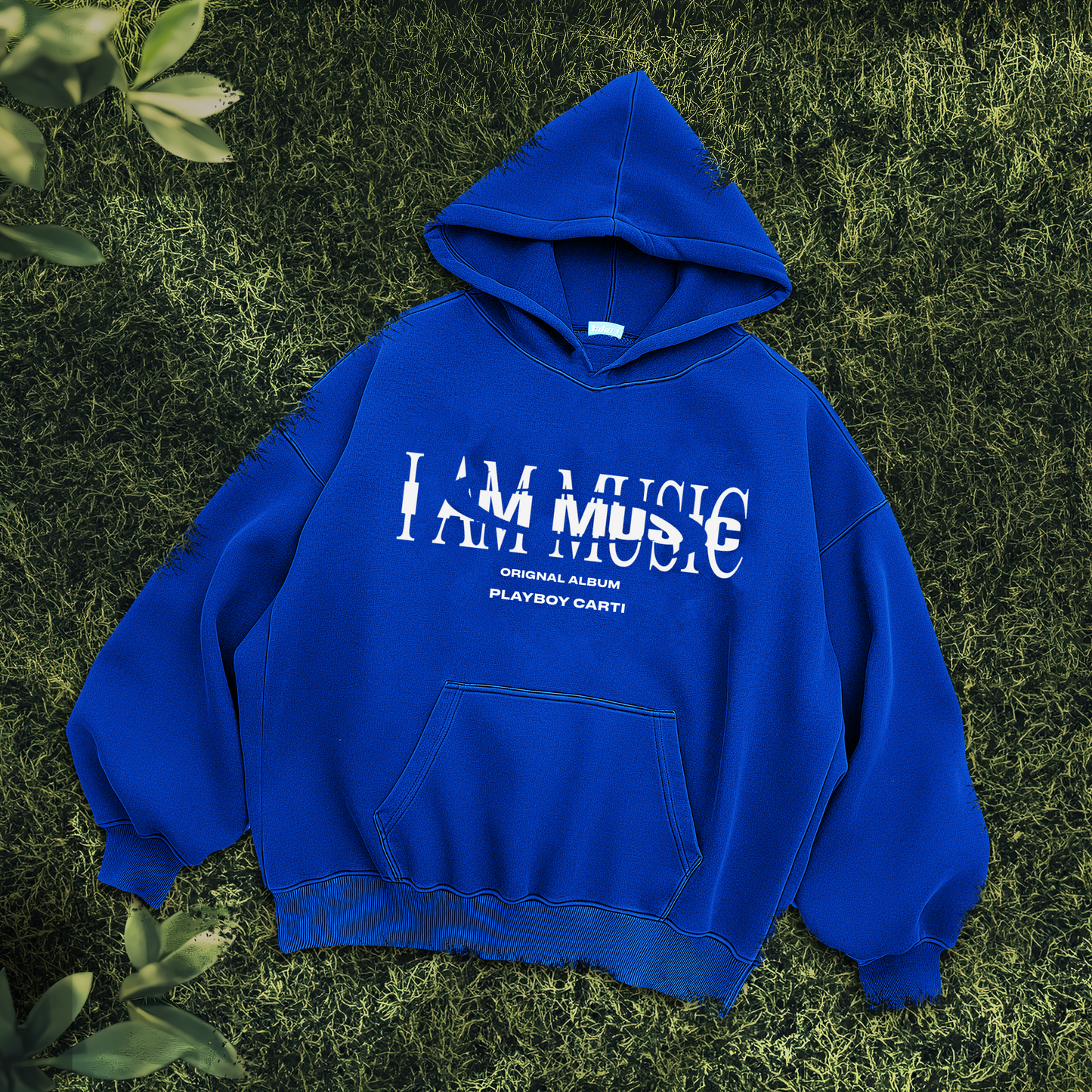 I AM MUSIC Oversized Hoodie