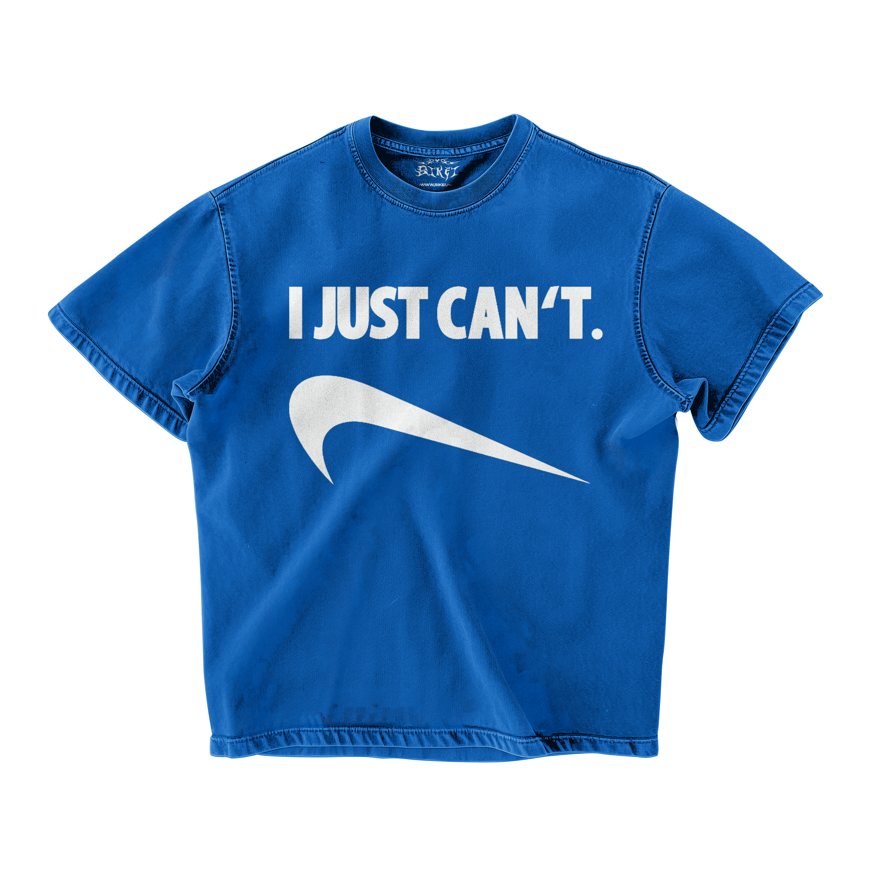 I JUST CAN'T OVERSIZED T-SHIRT