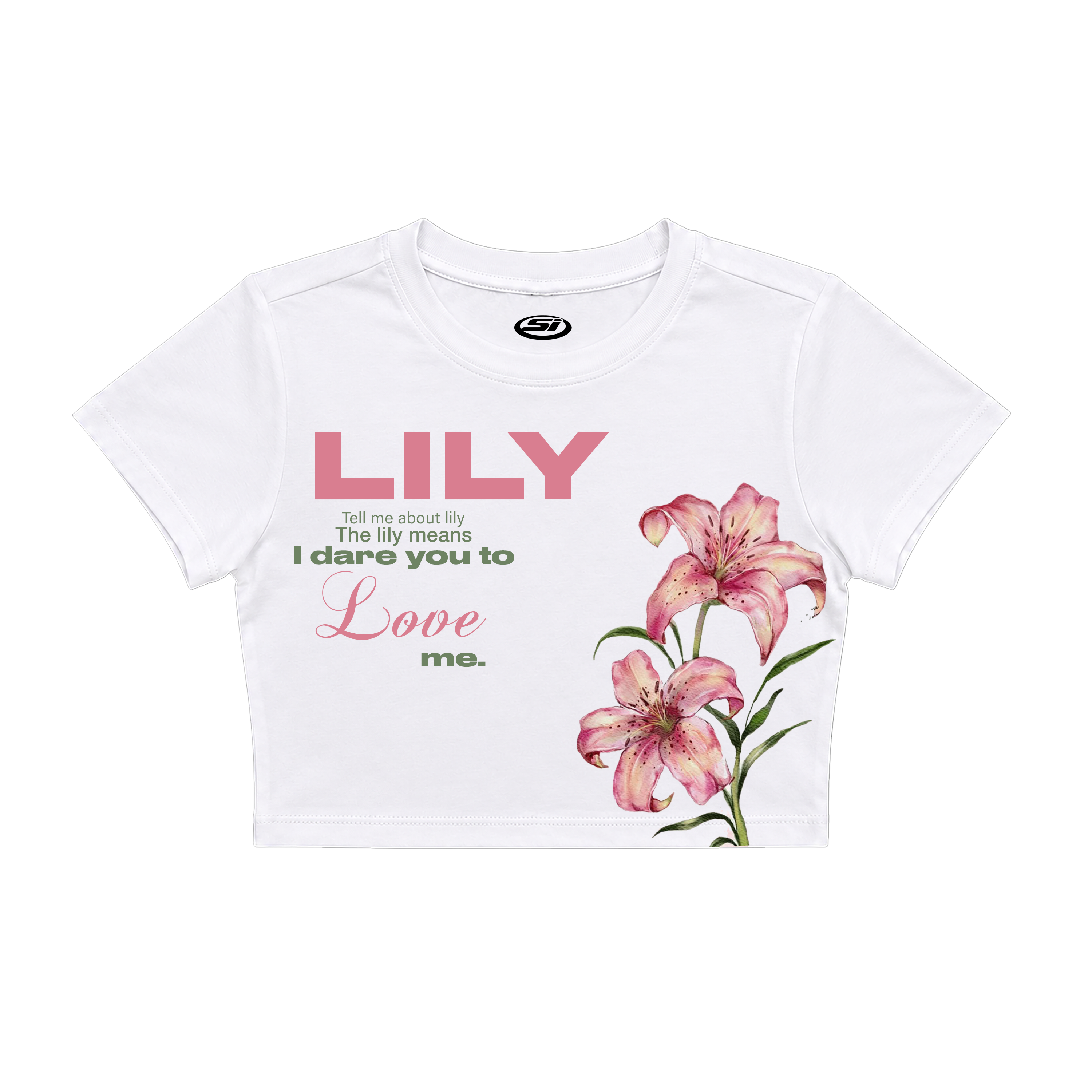 TELL ME ABOUT LILY BABY TEE