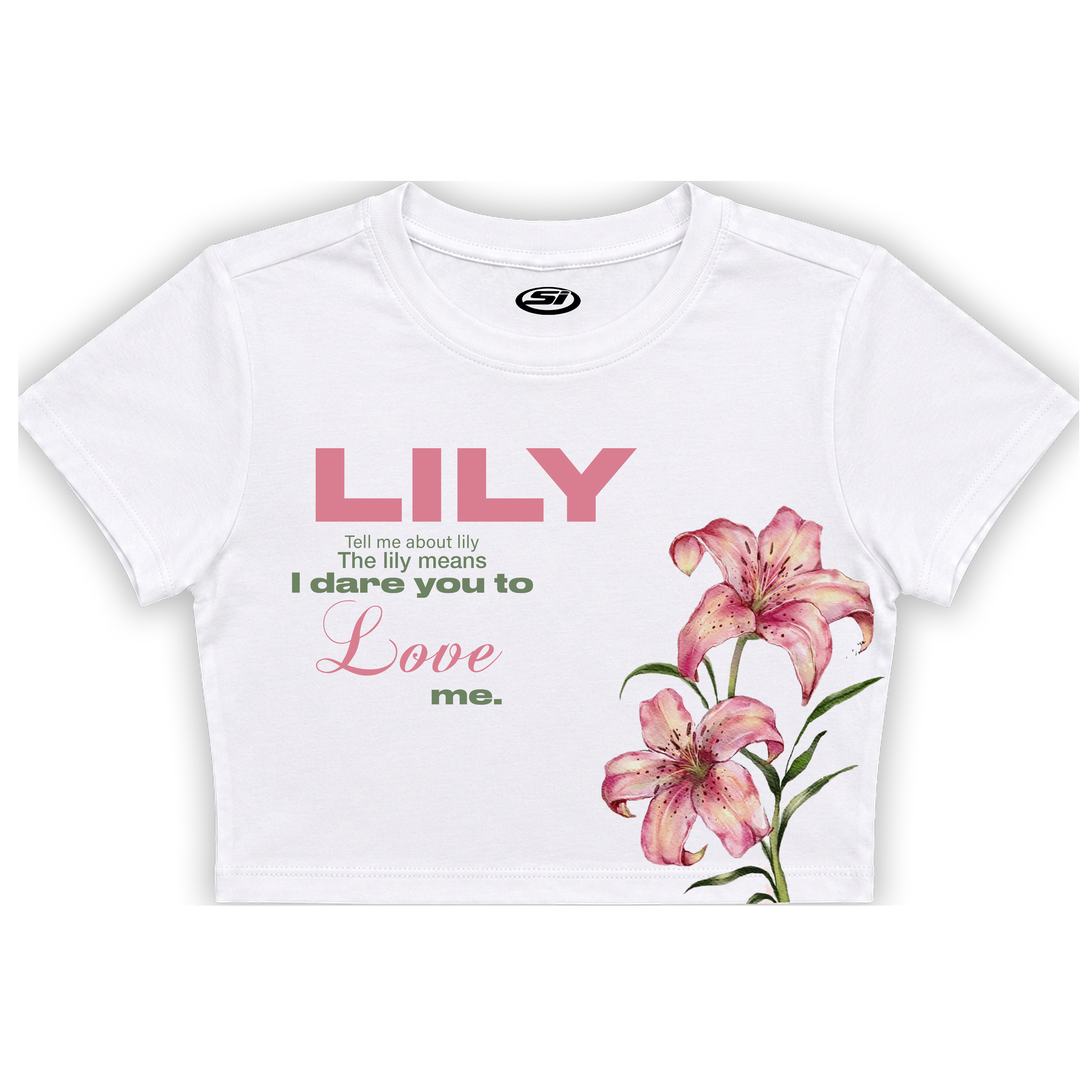 TELL ME ABOUT LILY BABY TEE