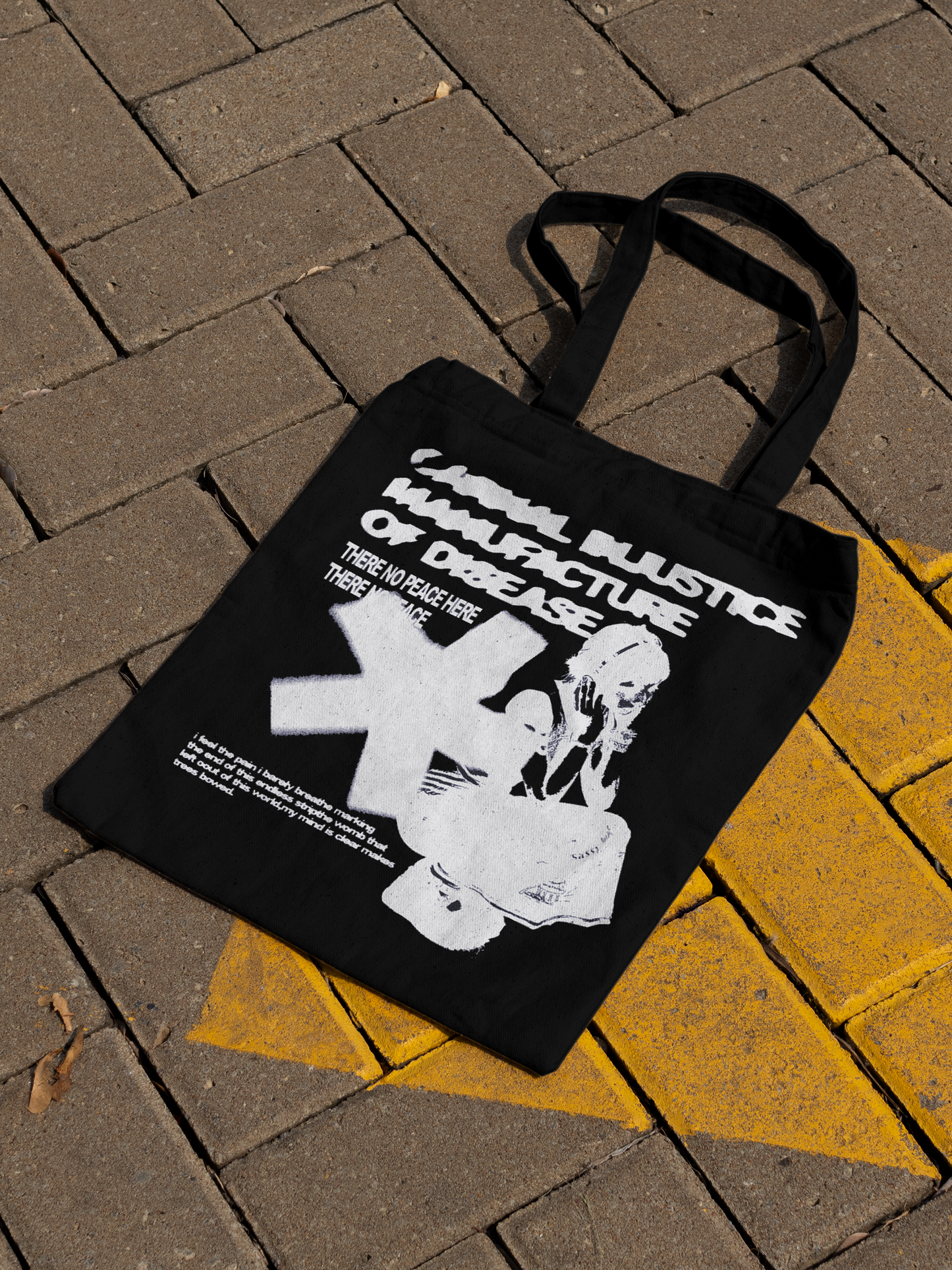 NO PEACE TOTE BAG