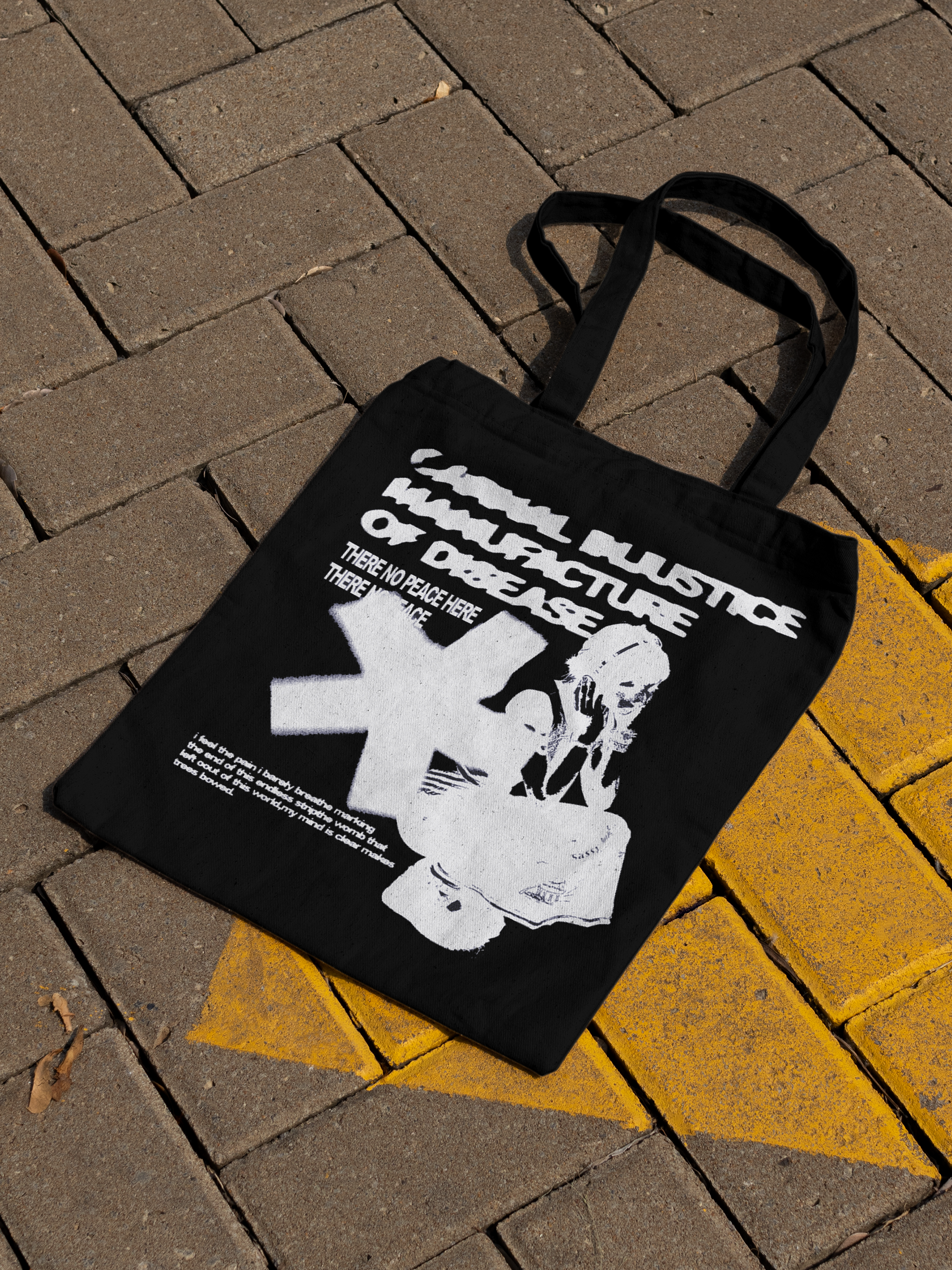 NO PEACE TOTE BAG