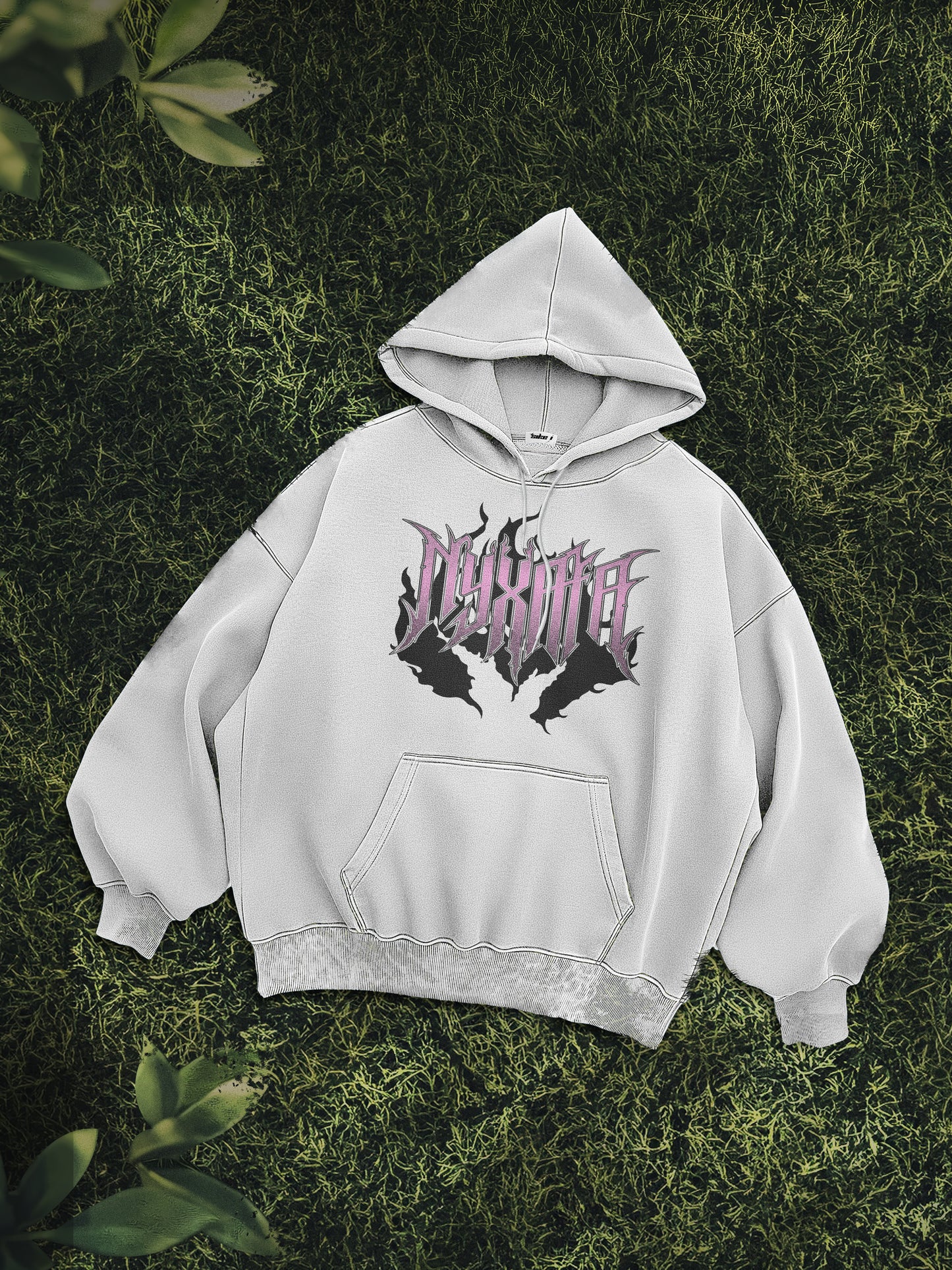 Nyxra Off White  Oversized Hoodie