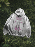 Nyxra Off White  Oversized Hoodie