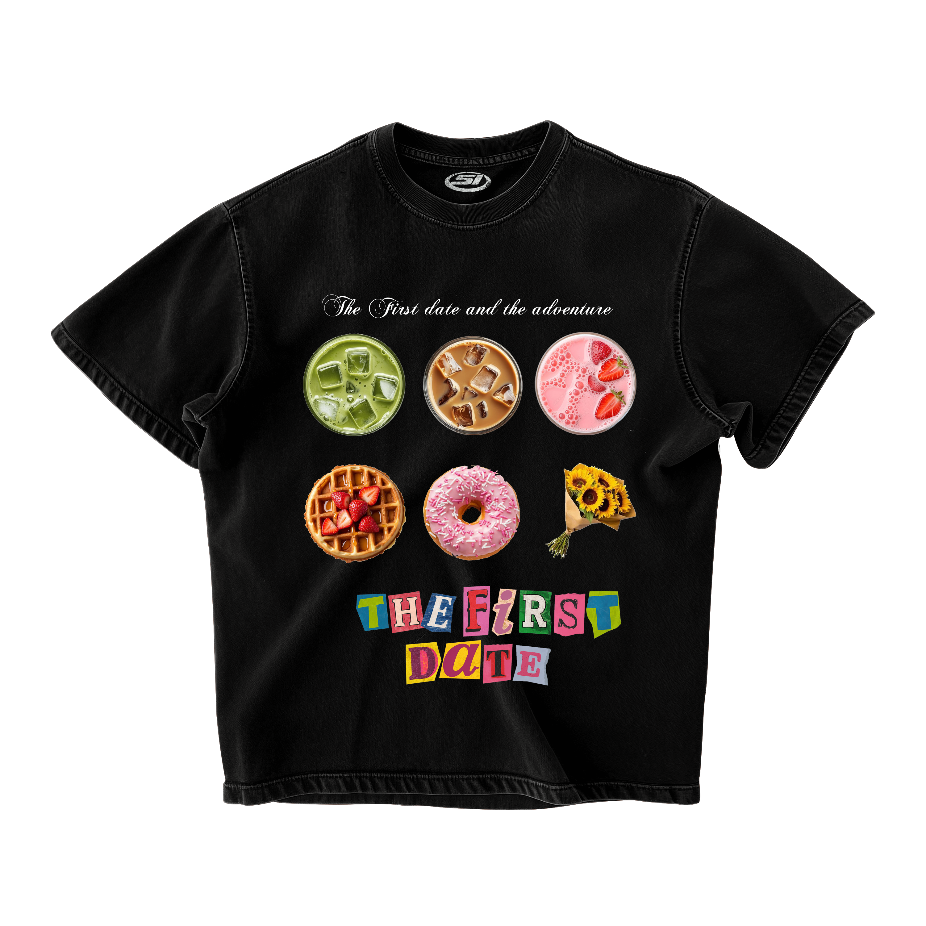 THE FIRST DATE OVERSIZED T-SHIRT
