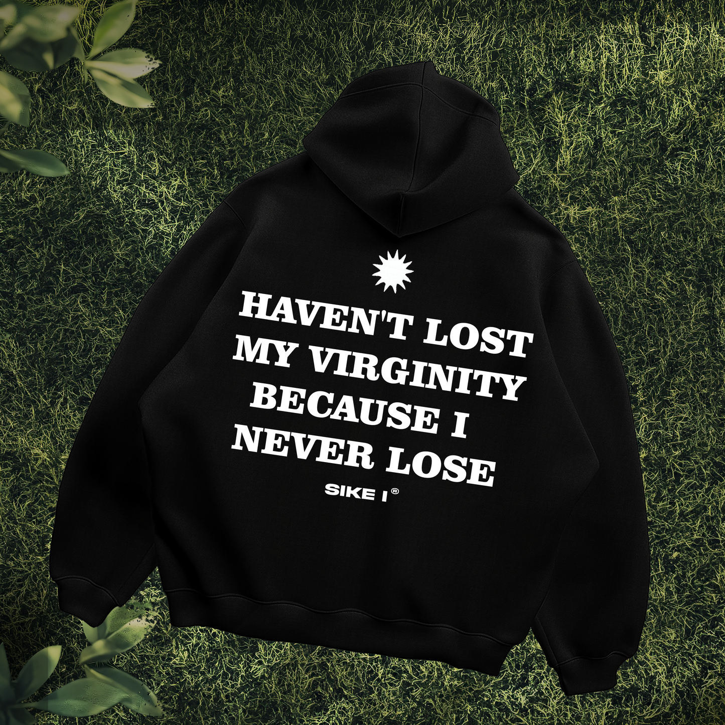 Virgin Black Oversized Hoodie